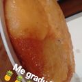 El cooksnap de María Gabriela Bermúdez Saud cuando hizo Torta de piña invertida.