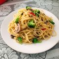 Cooksnap dari Shadrina Atikah Rahmah untuk resep Spaghetti Aglio Olio