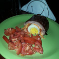 El cooksnap de Aly Lucero cuando hizo Pan de carne.