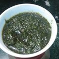 Shahin Akhtar's cooksnap of when they made গ্রীন চাটনি (green chutney recipe in Bengal).