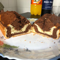 El cooksnap de Marijo Cabeza cuando hizo Plum cake marmolado.