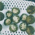 Isha mathur का कुकस्नैप जब उन्होंने स्पिनच चीजी बॉल्स (Spinach cheesy balls recipe in Hindi) बनाया था।