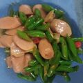 Cooksnap dari Lulu Adriaty untuk resep Buncis sosis saus tiram - menu simpel sahur