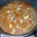 El cooksnap de Ana DJAM cuando hizo Guiso de mondongo.
