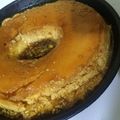 El cooksnap de Benja Ortiz cuando hizo Flan 7 huevos con mucho caramelo.