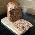 Gabriella Mészáros Cooksnap-ja, amikor elkészítette a(z) Kakáós foszlós kalács kenyérsütőgépben receptet.