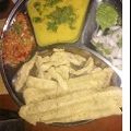 Devyani Mehul kariya's cooksnap of when they made વણેલા ગાઠીયા (Vanela Ganthiya Recipe In Gujarati).
