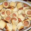 El cooksnap de Maria del Rosario cuando hizo Salchichas envueltas.