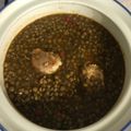 El cooksnap de ana alvarez cuando hizo Sopa de lentejas con huevo.