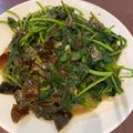 小汶醬 的 皮蛋地瓜葉(作法1) cooksnap