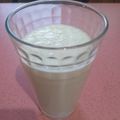 El cooksnap de Nancy Andrea cuando hizo Licuado de Manzana y Banana.