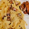 William's cooksnap of when they made One Pot carbonara spaghetti.