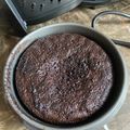 Leslie Houk's cooksnap of when they made Airfryer Almost Famous Chocolate Cake.