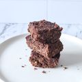 El cooksnap de Janu Schertz cuando hizo Brownie de porotos mung.