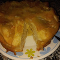 El cooksnap de Priscila Novoa cuando hizo Torta invertida de manzana.