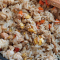 El cooksnap de MADE in Chile cuando hizo Arroz frito con sabor Oriental.