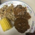 Gina Bee's cooksnap of when they made Scrumptious Salisbury Steak.