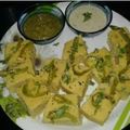 Chhaya Vipul Agarwal का कुकस्नैप जब उन्होंने खमन ढोकला (Khaman dhokla recipe in hindi) बनाया था।