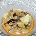 Anam Azhar's cooksnap of when they made Alu Gosht.