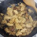 El cooksnap de cgarciarya@gmail.com cuando hizo Pollo al estilo marroquí con salteado de pimientos y champiñones.