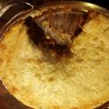 Christi 's cooksnap of when they made English Shepherd's Pie.