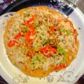 ANJANA GUPTA का कुकस्नैप जब उन्होंने टोमाटो कैप्सिकम पिज़्ज़ा (tomato capsicum pizza recipe in Hindi) बनाया था।