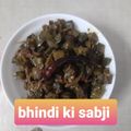 Rita mehta का कुकस्नैप जब उन्होंने भिंडी की सब्जी (bhindi ki sabzi recipe in Hindi) बनाया था।