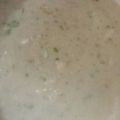 El cooksnap de Mc.y! cuando hizo Salsa Blanca, cebolla y pimiento verde.