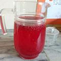 Mrs. Rashid's cooksnap of when they made Roohafza Sharbat.