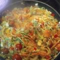 El cooksnap de Sary Pc cuando hizo Fideos de calabacín con verduras.