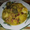 El cooksnap de Carlos Fernandez Tello cuando hizo Habichuelas con chorizo.