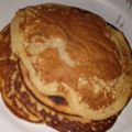 El cooksnap de Alicia Malan B cuando hizo Hot cakes de harina de Avena con pasas de uva.