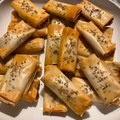 El cooksnap de Annuska Perera cuando hizo Gambones marinados envueltos en masa filo.