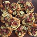 El cooksnap de Marita AdM cuando hizo Coca de hojaldre con verduras y queso en airfryer.
