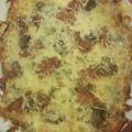 El cooksnap de Marta cuando hizo Pizza con base de coliflor.