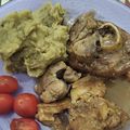 El cooksnap de Erica Schmidt cuando hizo Codillo de cerdo al horno.