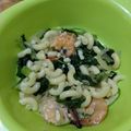 Cooksnap dari Ulfa Ramadanti untuk resep Pasta Udang Bayam Keju - MPASI 1+
