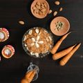 Niharika Mishra का कुकस्नैप जब उन्होंने इंस्टेंट गाजर हलवा (instant gajar halwa recipe in Hindi) बनाया था।