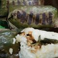 Cooksnap dari DW (Dapoer Wija) untuk resep Nasi Bakar Teri Tempe Pedas