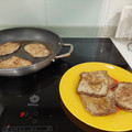 El cooksnap de Teresa Recio (SweeTessye) cuando hizo Fricandó de ternera con rosa de patata gratinada.