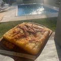 El cooksnap de Veronica Ampuero cuando hizo Torta invertida de peras en flip Essen.