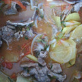 El cooksnap de Nevárez Reyna cuando hizo Bistec a la mexicana.