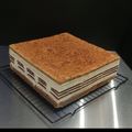 Cooksnap Hadi Hamdi semasa beliau membuat Kek lapis biscoff cheese.