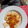 El cooksnap de Mario Atanasio cuando hizo Ravioles de wonton rellenos de gambas y calamares.