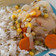 El cooksnap de Valentina Paz cuando hizo Pollo al Jugo Arvejado.