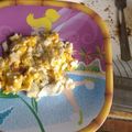 El cooksnap de Nineth Sosa cuando hizo Huevos revueltos.