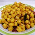 Cooksnap Mas Fatimah semasa beliau membuat Kondakadalai @ Kacang Kuda Rebus Berempah. 🇱🇰.