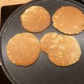 Török Adél Cooksnap-ja, amikor elkészítette a(z) Glutén és cukormentes amerikai palacsinta receptet.