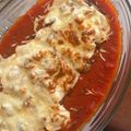 El cooksnap de Celeste Romero cuando hizo Cinta de lomo con cebolla gratinado.