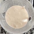 El cooksnap de Bea cuando hizo Mousse de turrón de Jijona.